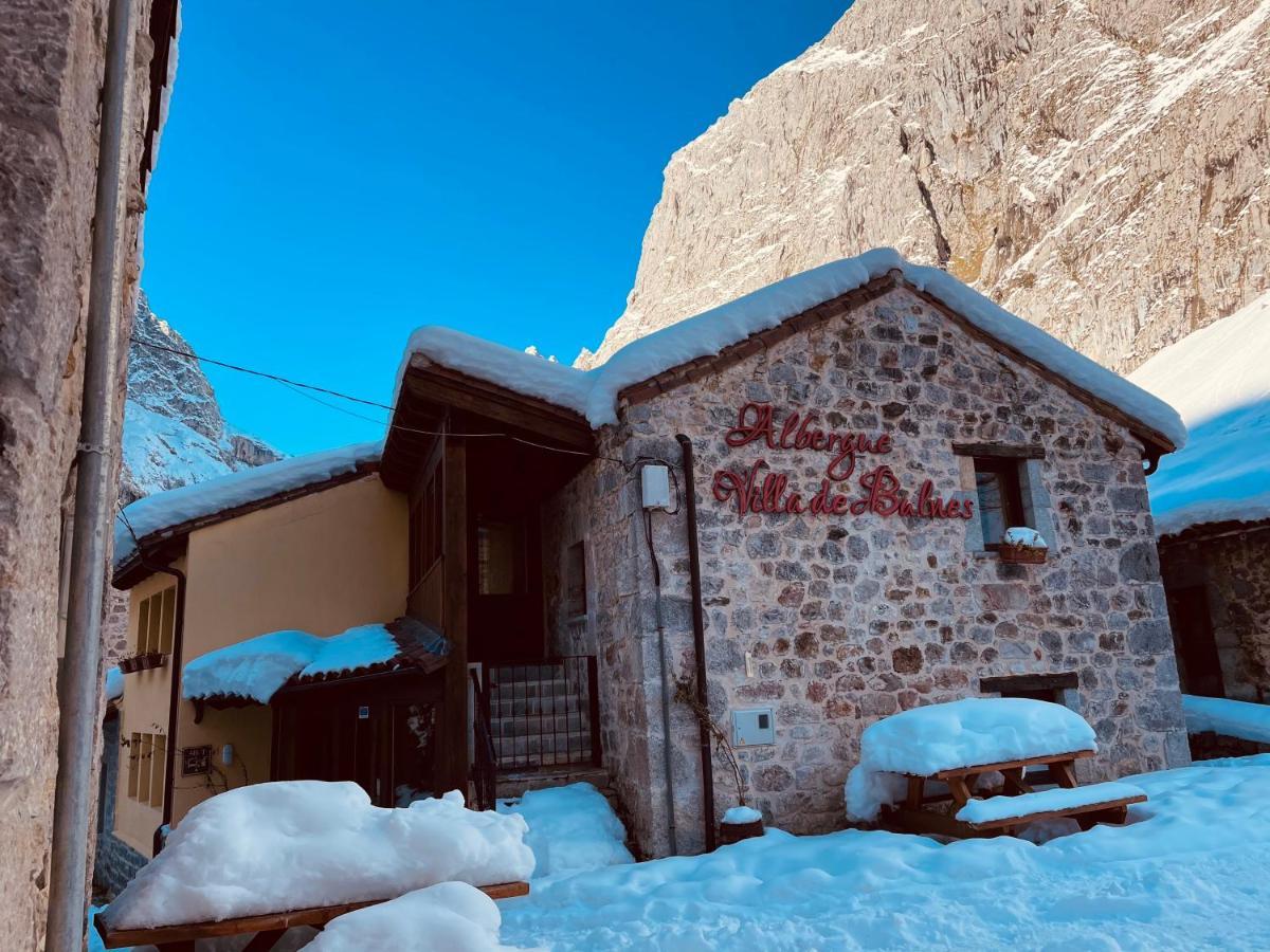 Albergue Villa De Bulnes Bagian luar foto